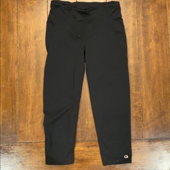 Kids Gap Black Girls Capri leggings | Size Large - Picture 1 of 4